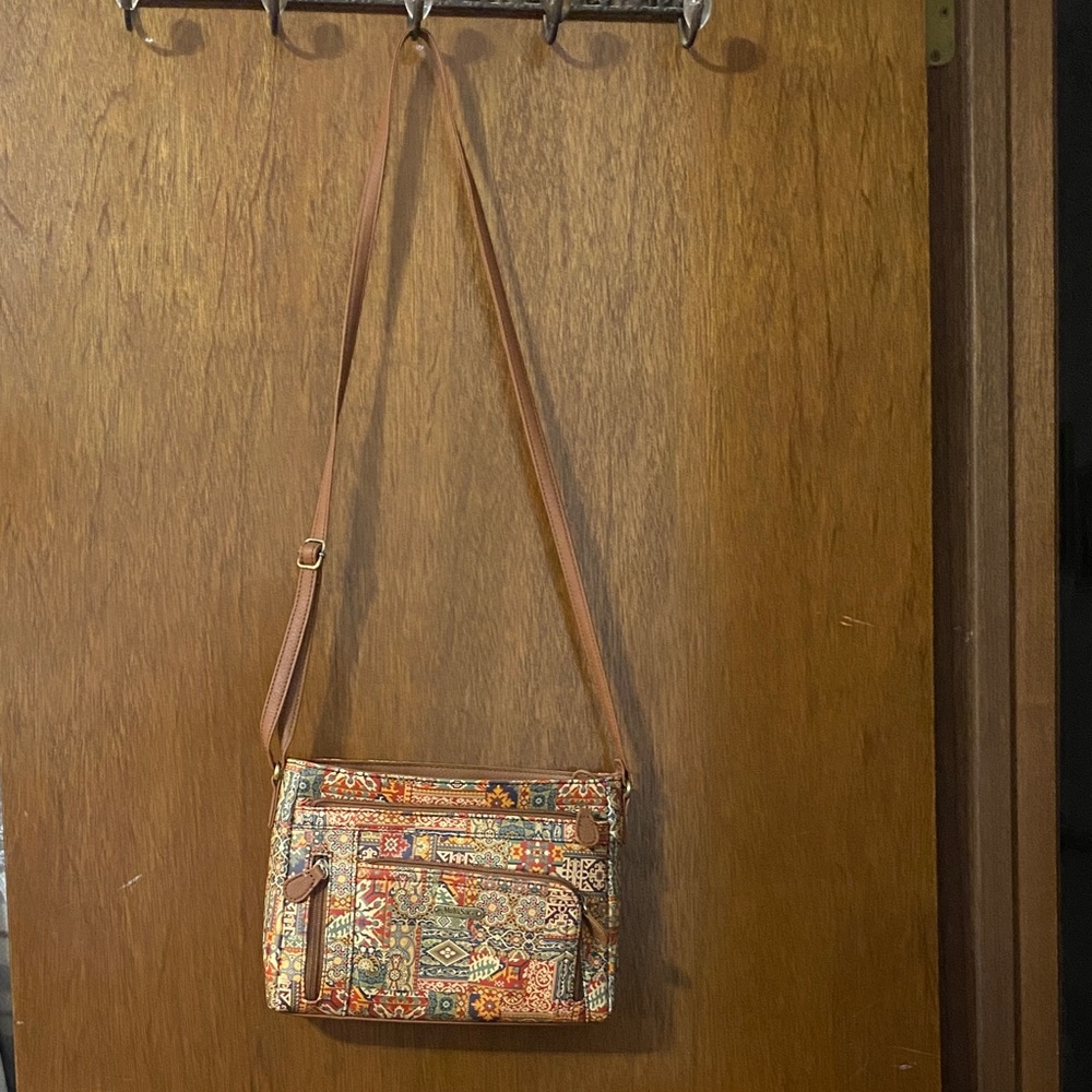 Bohemian Patterned Crossbody Bag